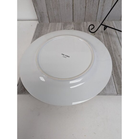 Mervyn’s set of 2 Dinner plates Christmas Holly Fine Porcelain Japan - Picture 7 of 7